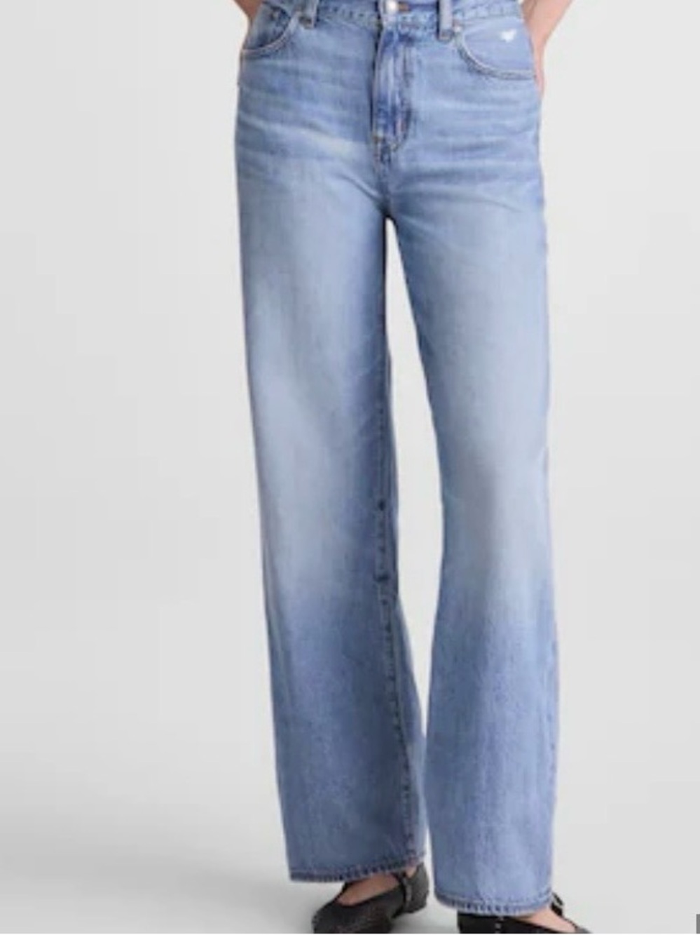 Madewell Perfect Vintage Wide-Leg Crop Jean
